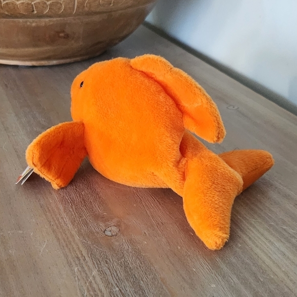 🐠 Ty Beanie Baby “Goldie” the Goldfish 1993 – Vintage Collectible Plush - Picture 4 of 12